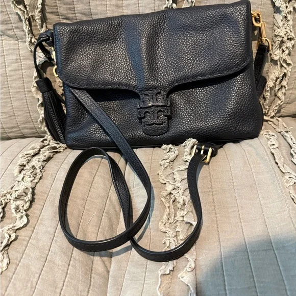 Tory Burch McGraw fold over crossbody bag - Picture 7 of 9
